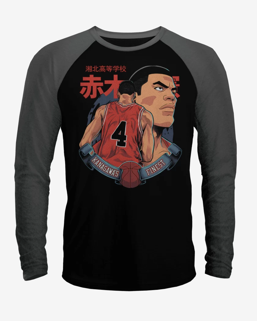 Polera Raglan Capitan Akagi