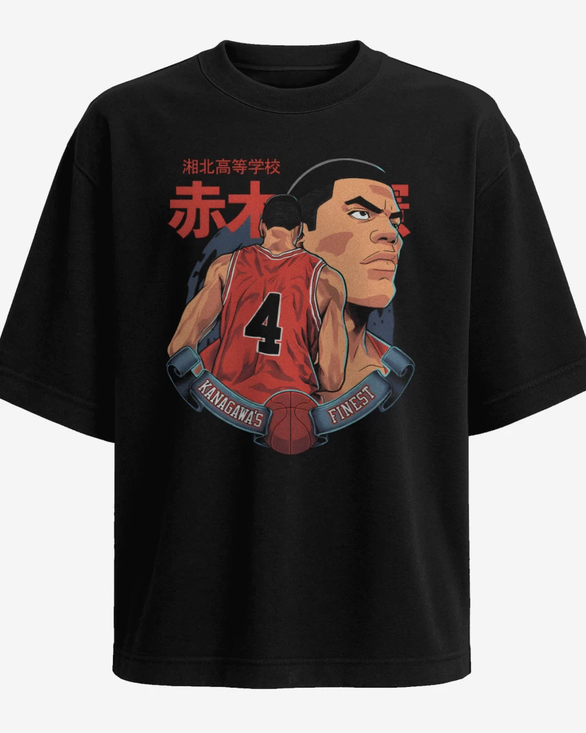 Polera Oversize Capitan Akagi
