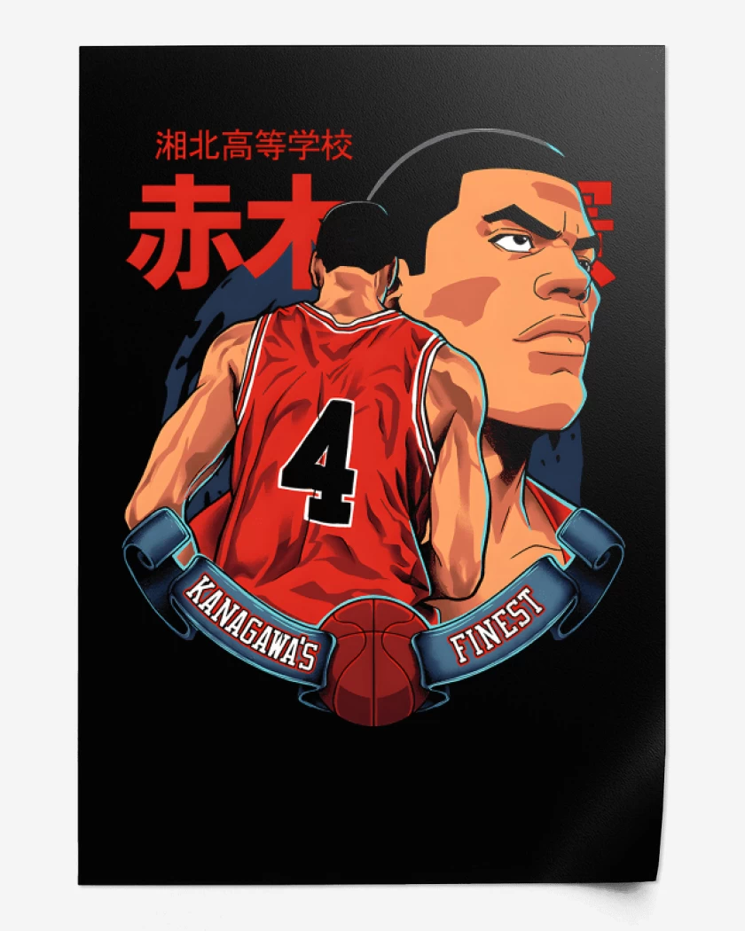 Print Capitan Akagi