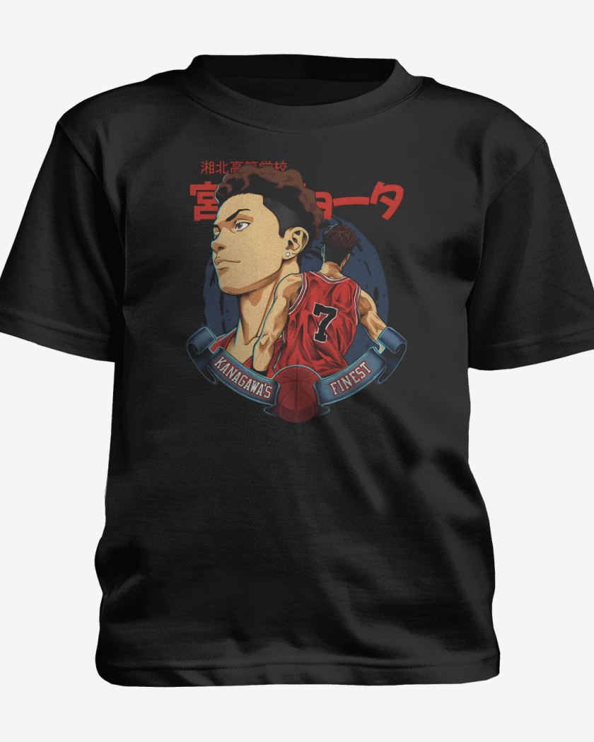 Polera de niño Negro de Ryota 