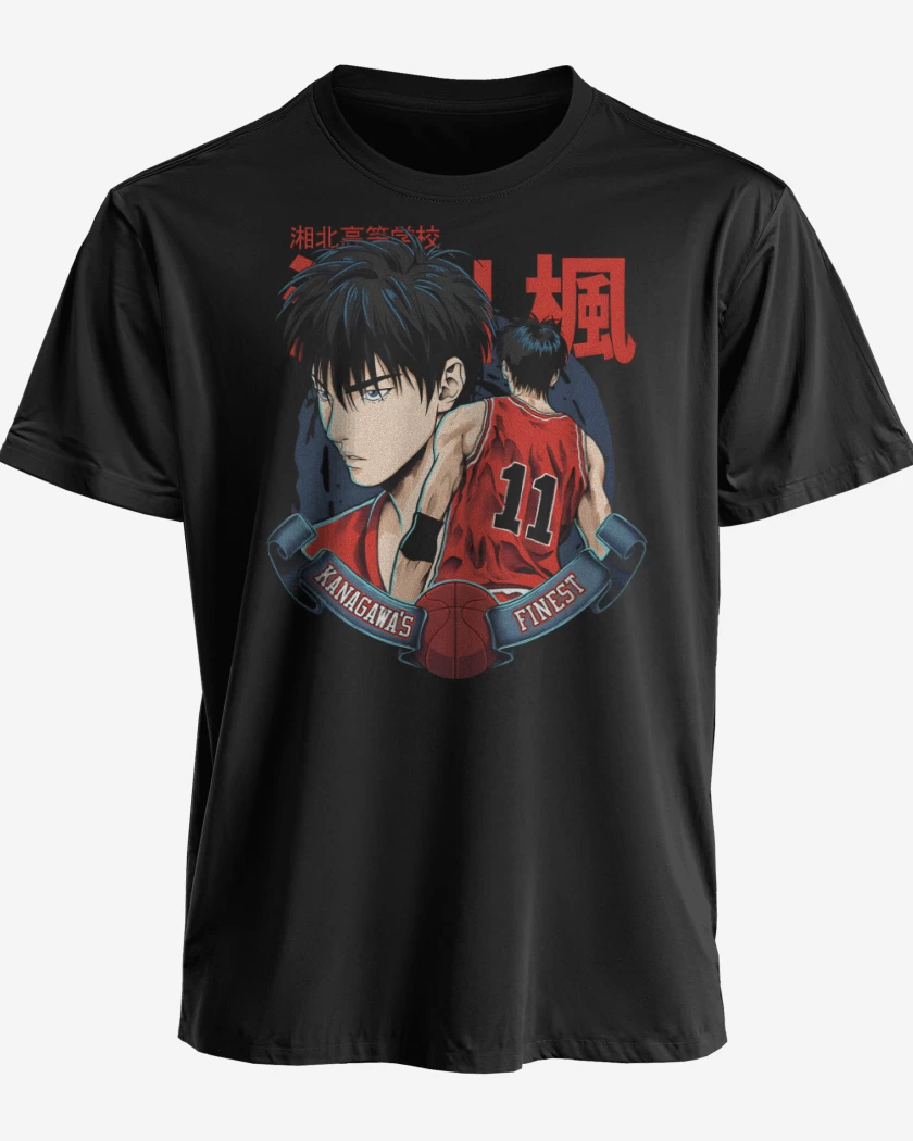 Polera premium Negro de Rukawa