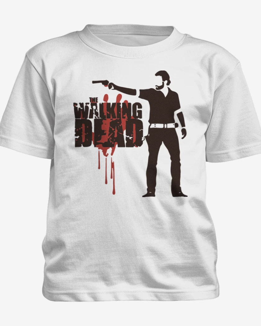 Polera de niño Blanco de TWD 3