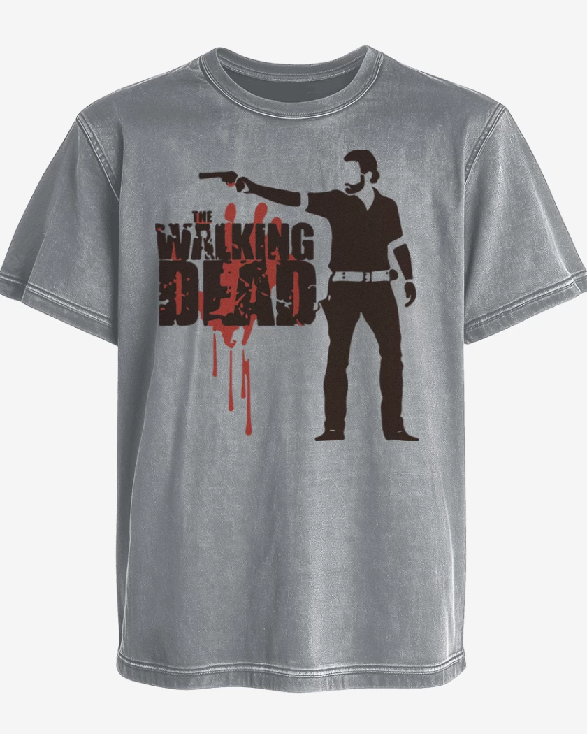 Polera desgastada TWD 3