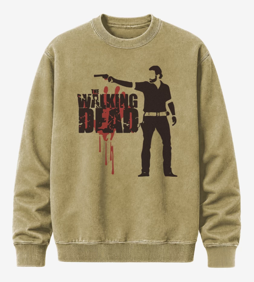 Poleron Polo Acid Wash Beige de TWD 3