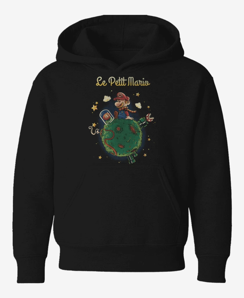 Poleron de niño Negro de Le Marito