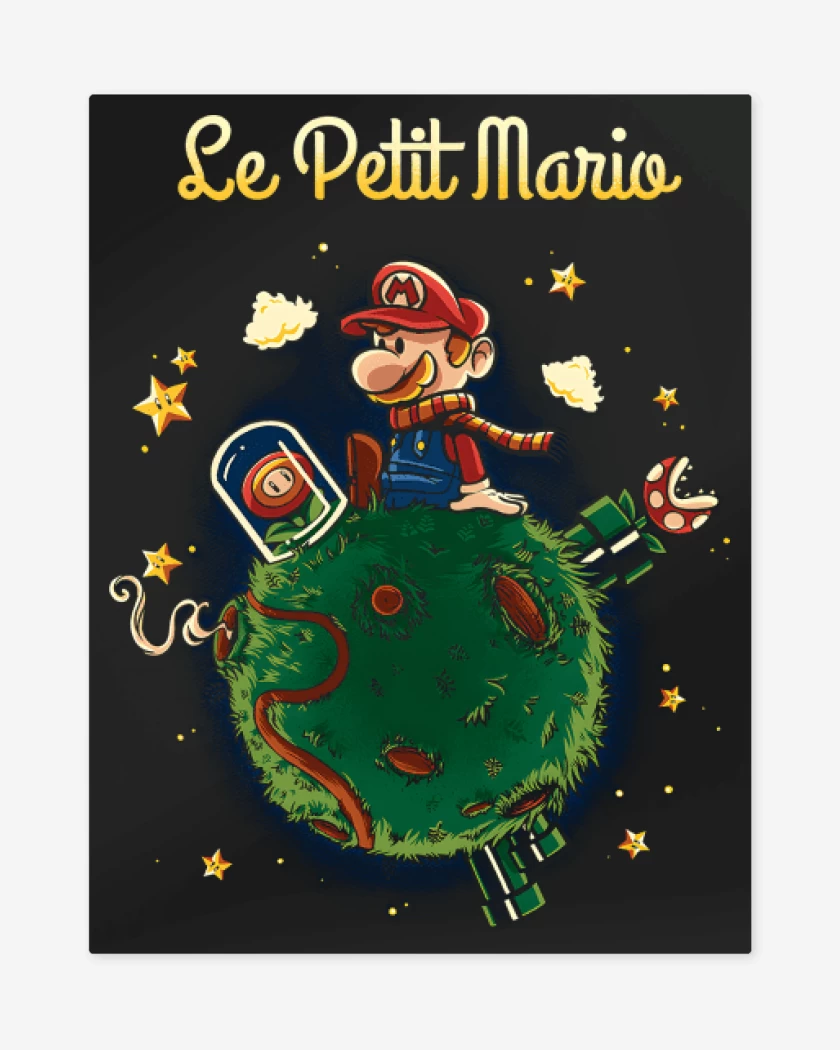 Print metalico Negro de Le Marito