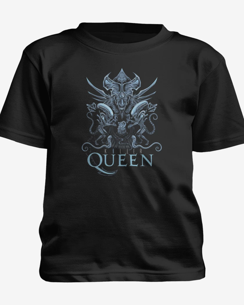 Polera de niño Negro de Alien Queen