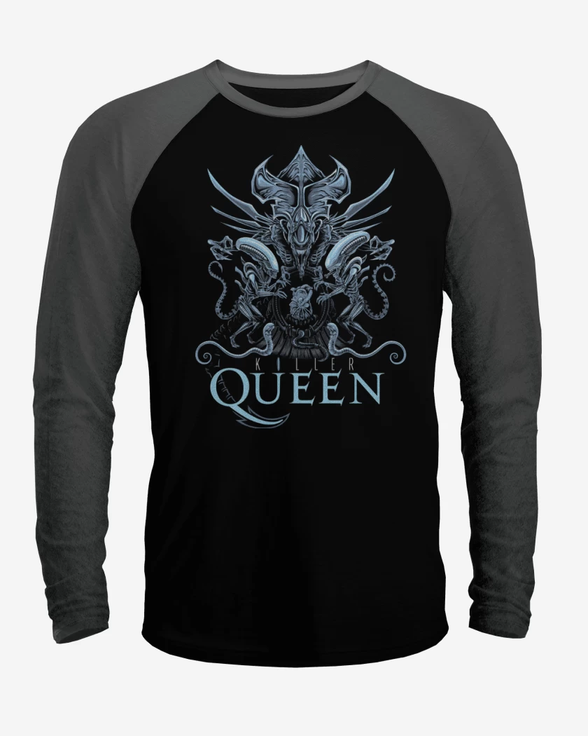 Polera Raglan Alien Queen