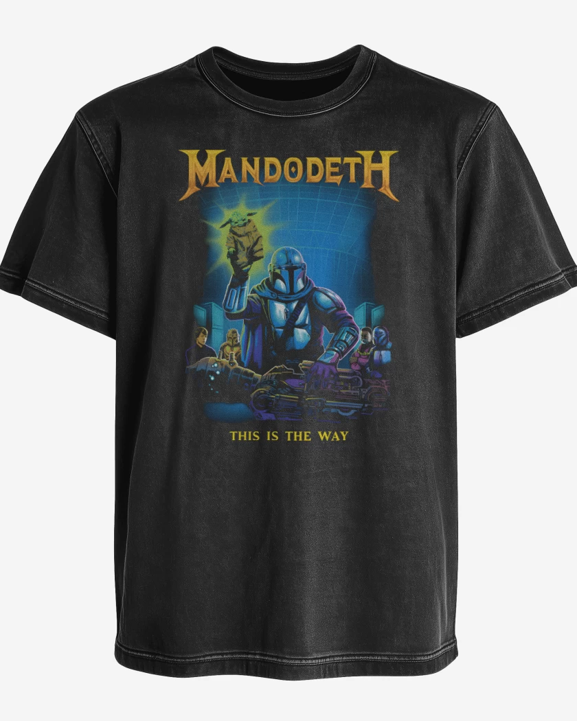 Polera desgastada Mandodeth
