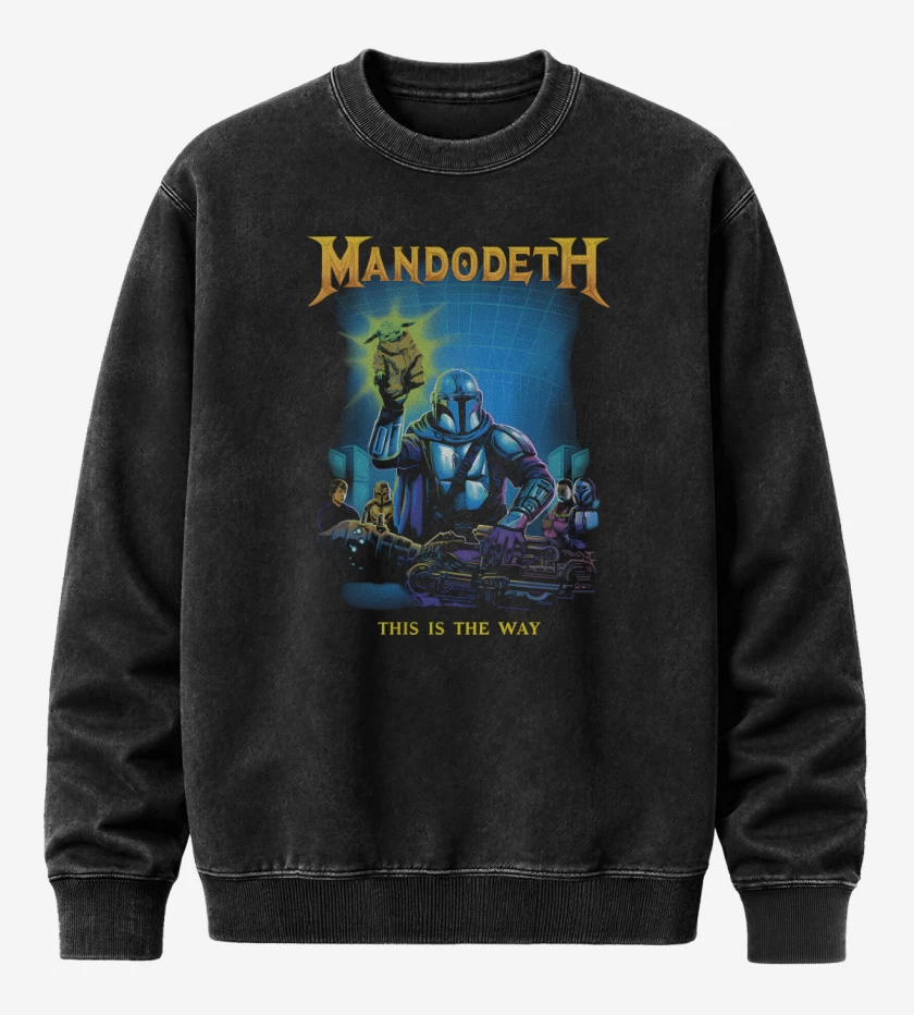 Poleron Polo Acid Wash Mandodeth
