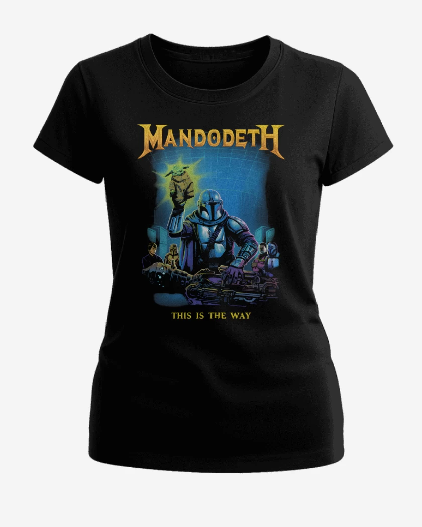 Polera de Mujer Negro de Mandodeth