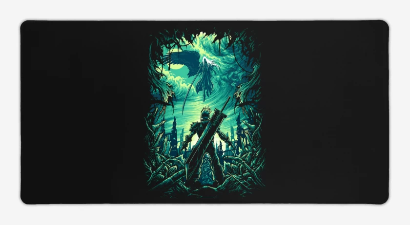 Mouse pad Gamer Negro de Wicked Sephirot 