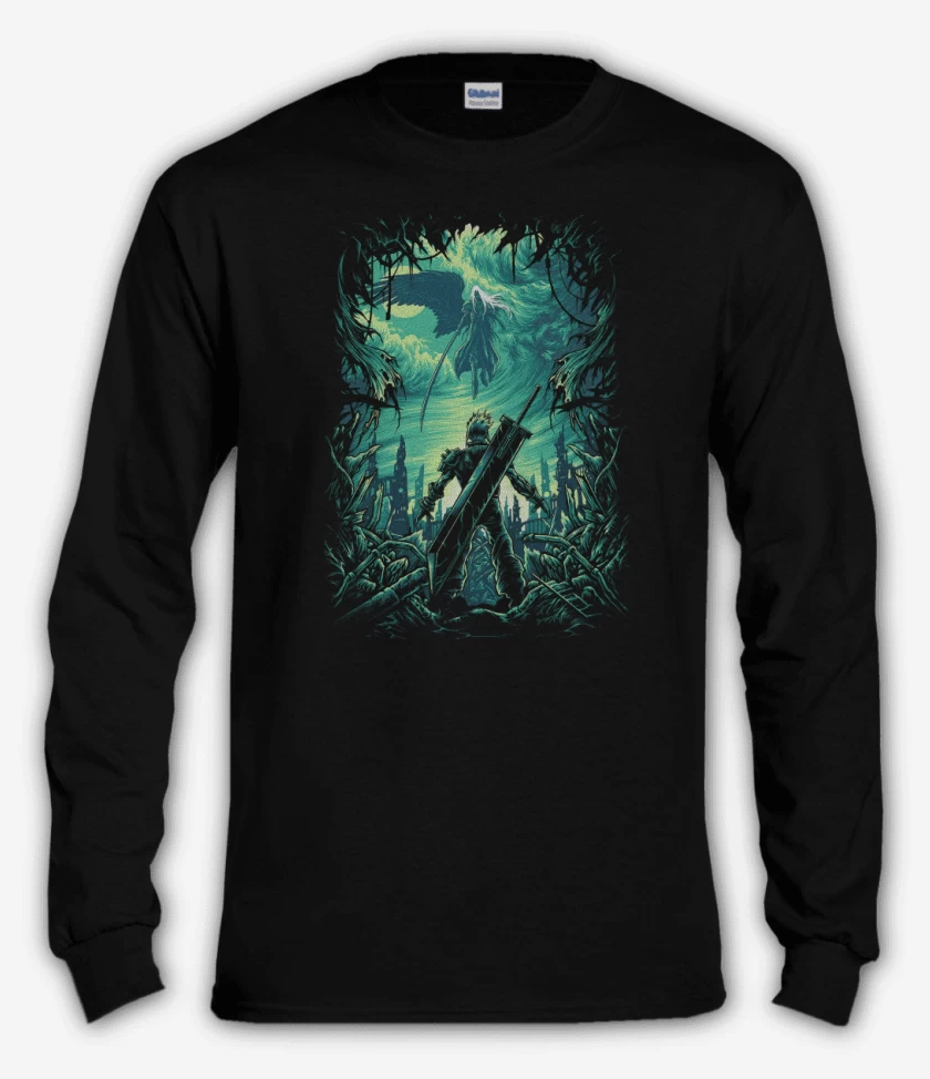 Polera manga larga Negro de Wicked Sephirot 