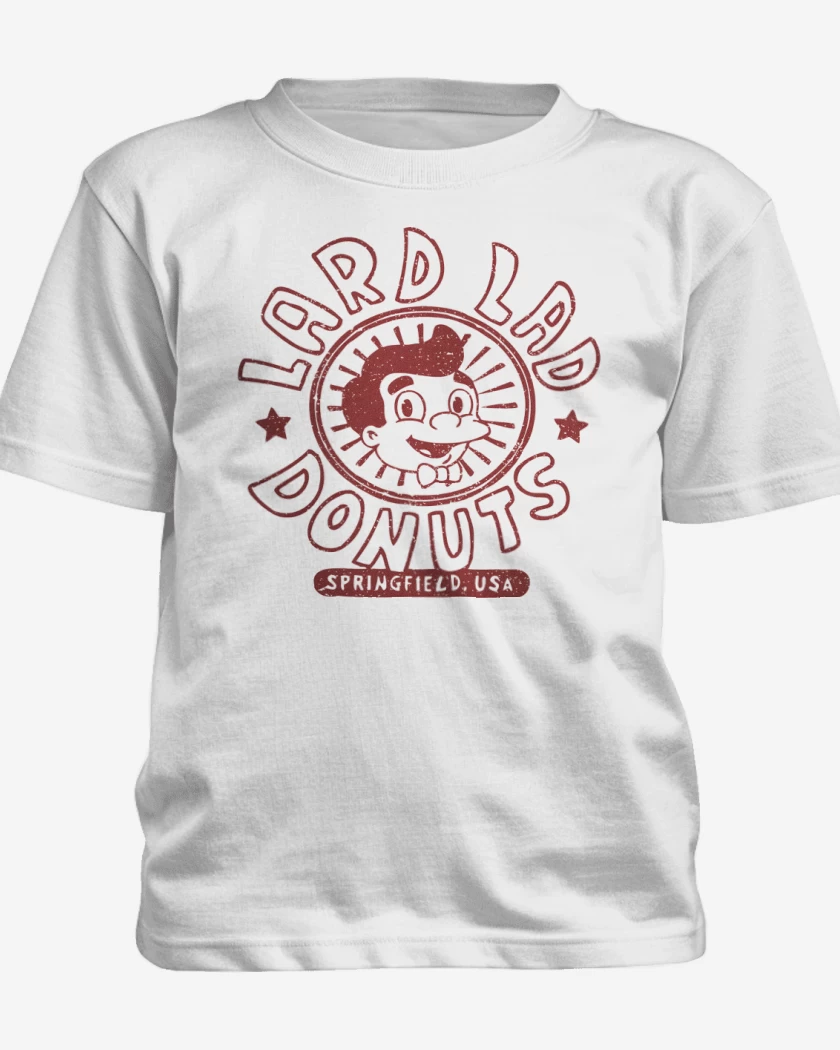 Polera de niño Blanco de Lard Lad Donuts