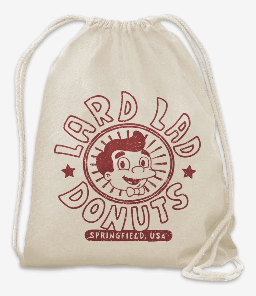 Mochila Blanco de Lard Lad Donuts