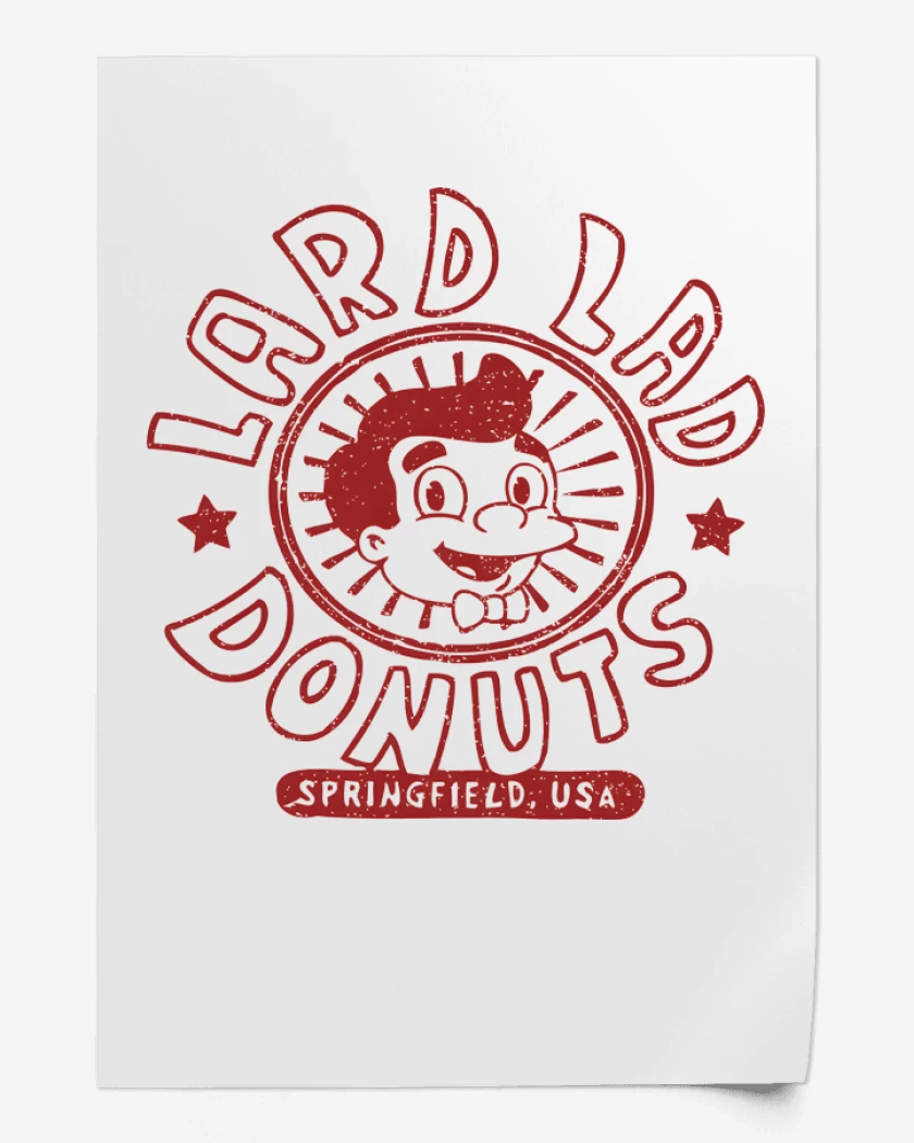 Print Lard Lad Donuts