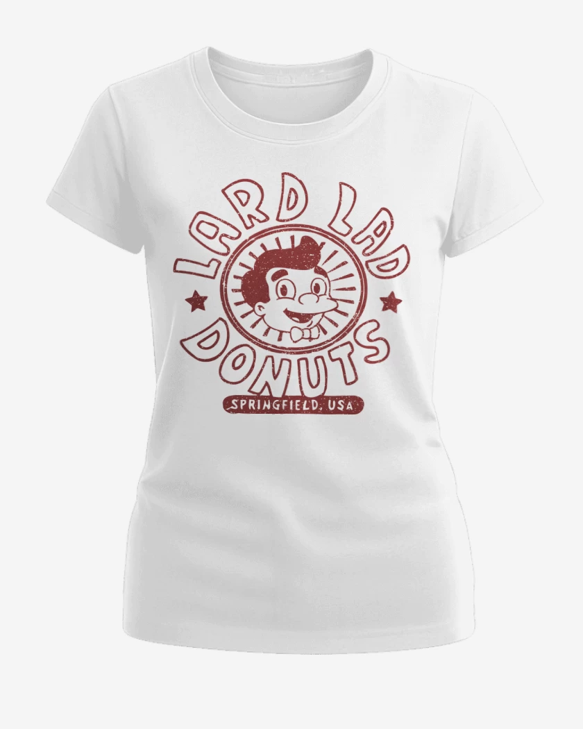 Polera de Mujer Blanco de Lard Lad Donuts