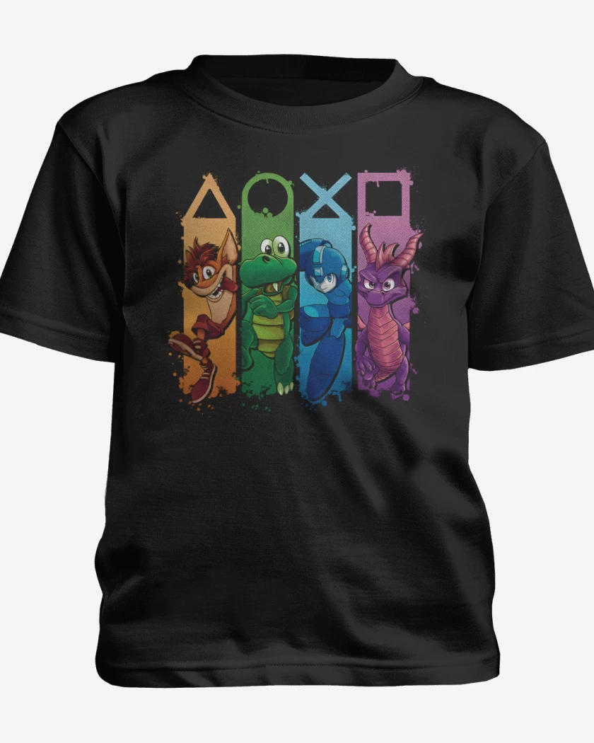 Polera de niño Negro de PlayMania