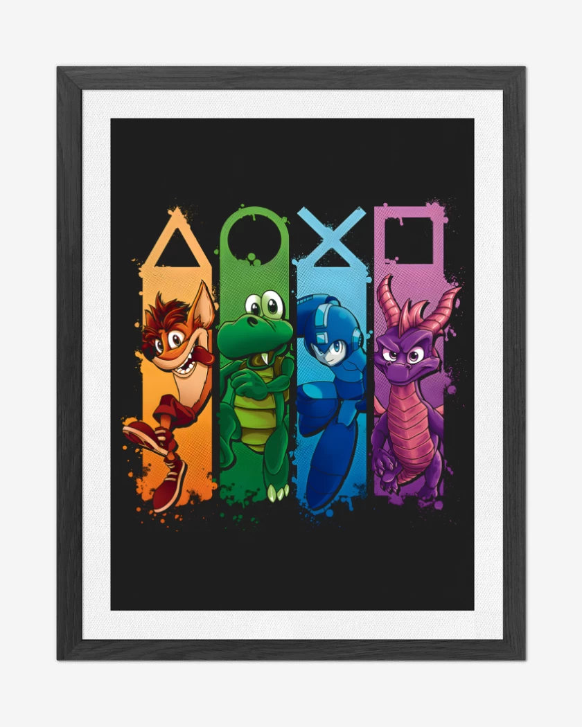 Cuadro decorativo Negro de PlayMania