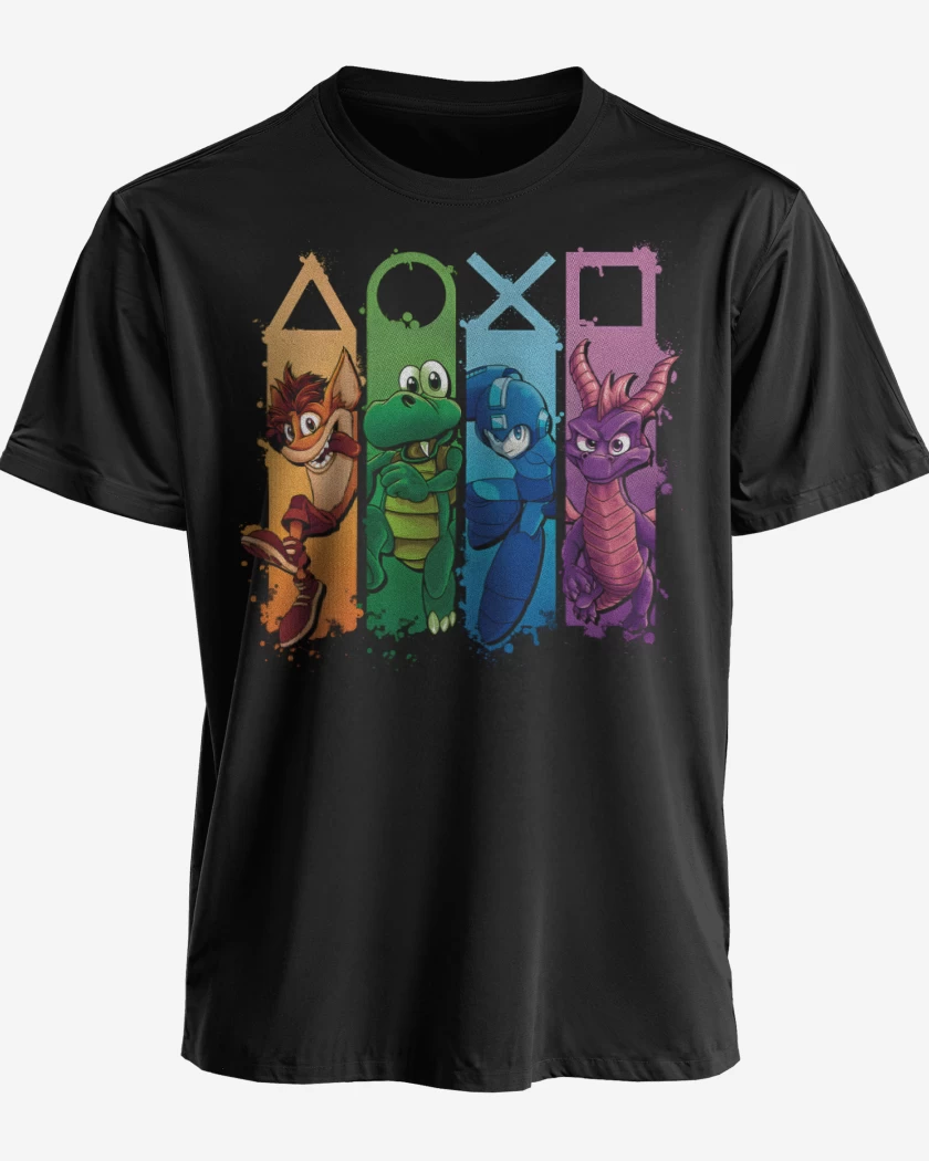 Polera premium Negro de PlayMania