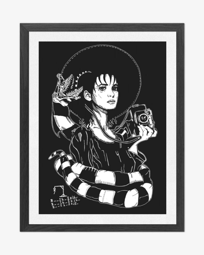 Cuadro decorativo Negro de Lydia Beetle