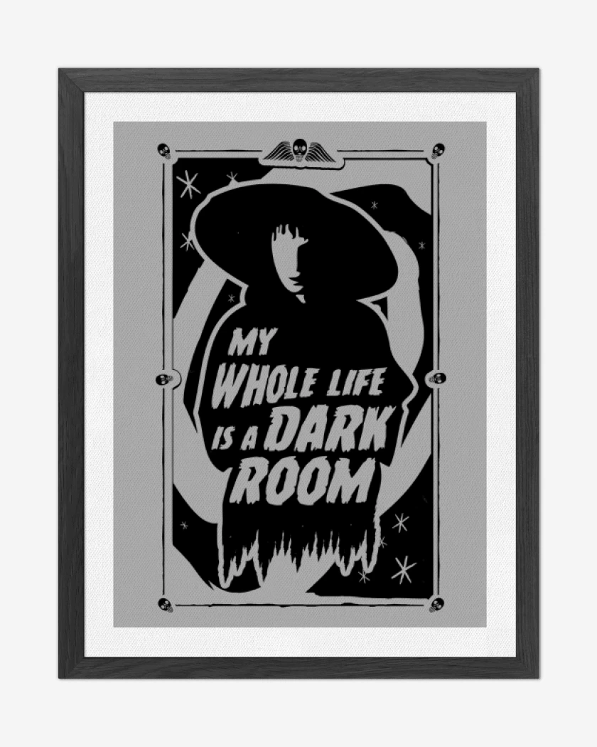 Cuadro decorativo Gris Melange de Dark Room 