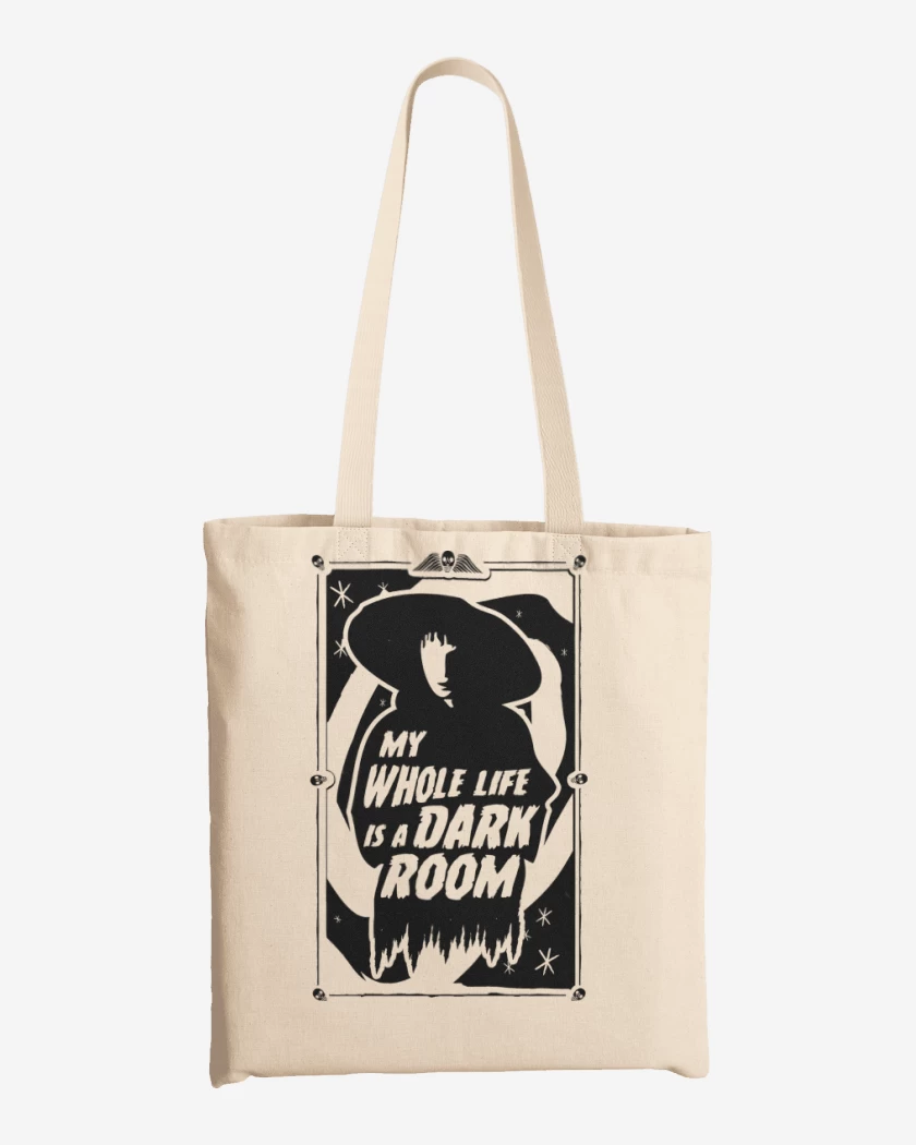 Totebag Blanco de Dark Room 