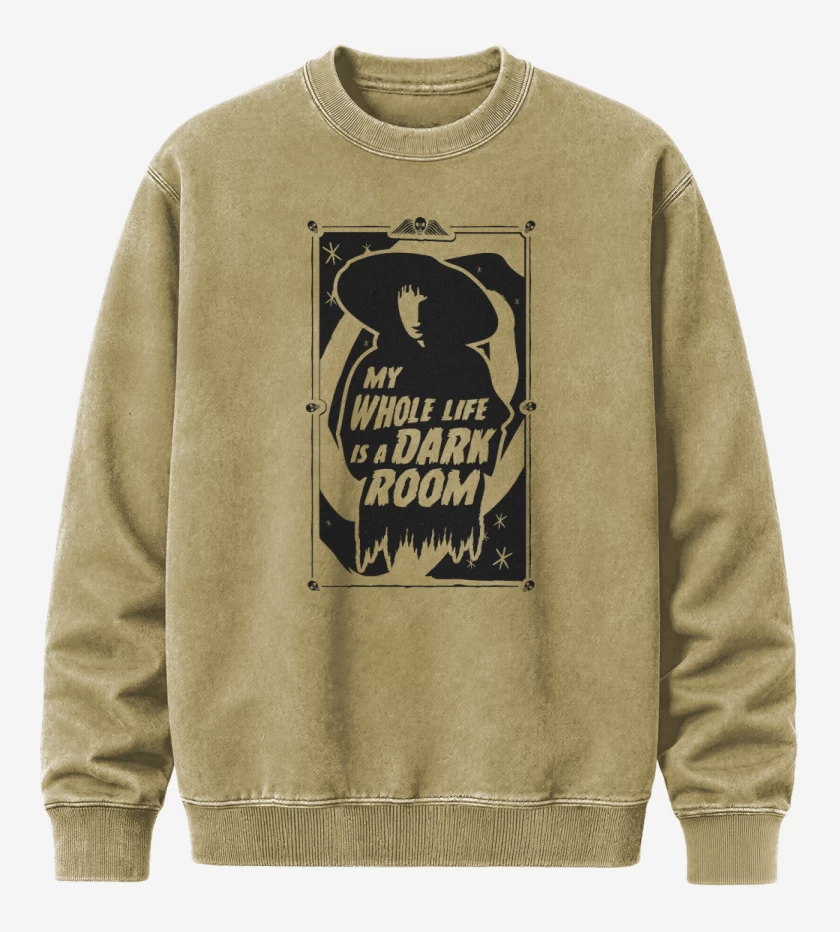 Poleron Polo Acid Wash Beige de Dark Room 