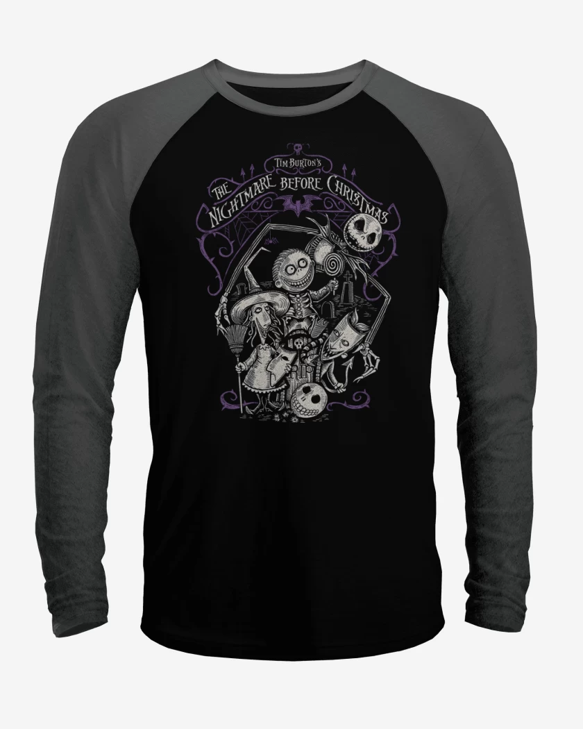 Polera Raglan El Extraño Mundo de Jack