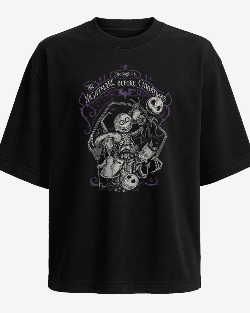 Polera Oversize El Extraño Mundo de Jack