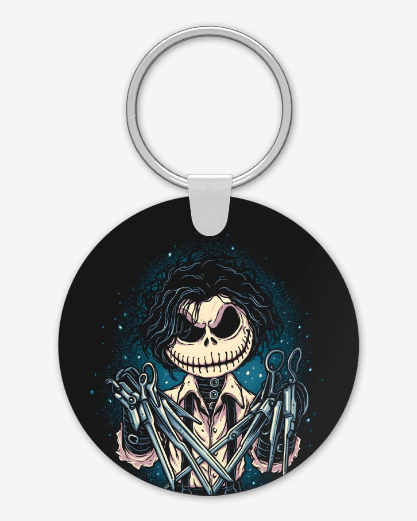 Llavero Las Tijeras de Skellington