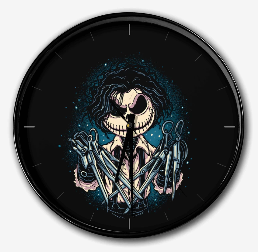Reloj Las Tijeras de Skellington