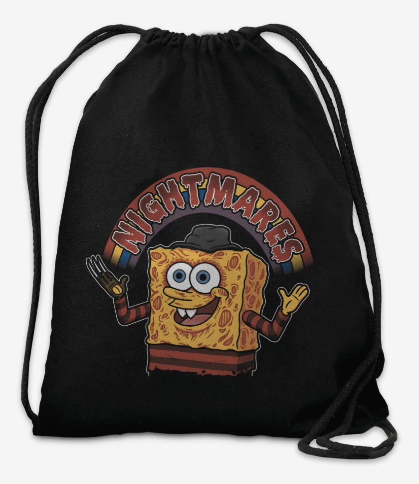 Mochila Negro de Pesadillas