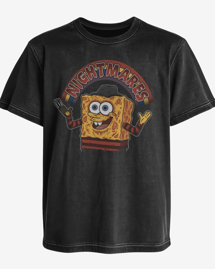Polera desgastada Pesadillas