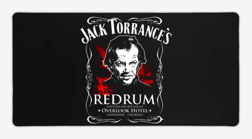 Mouse pad Gamer Jack Torrance Drink