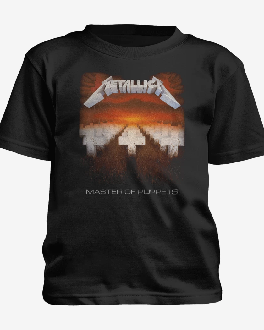 Polera de niño Negro de Master of Puppets