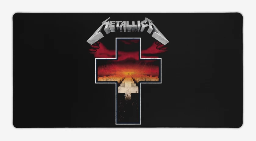 Mouse pad Gamer Negro de Master