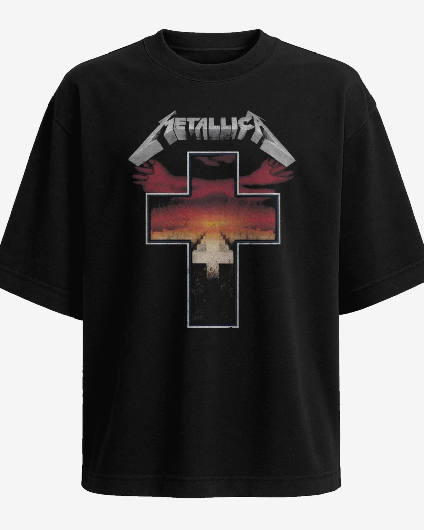 Polera Oversize Negro de Master