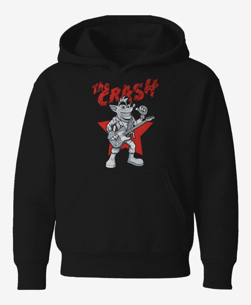 Poleron de niño Negro de The Crash 
