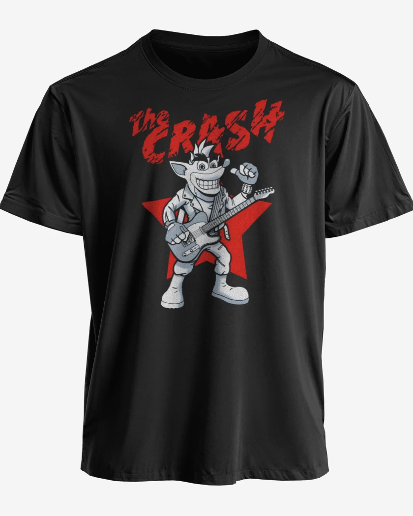 Polera premium Negro de The Crash 