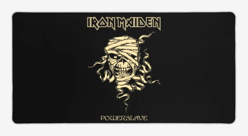 Mouse pad Gamer Negro de Eddie Powerslave