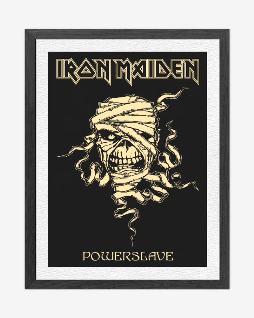 Cuadro decorativo Negro de Eddie Powerslave