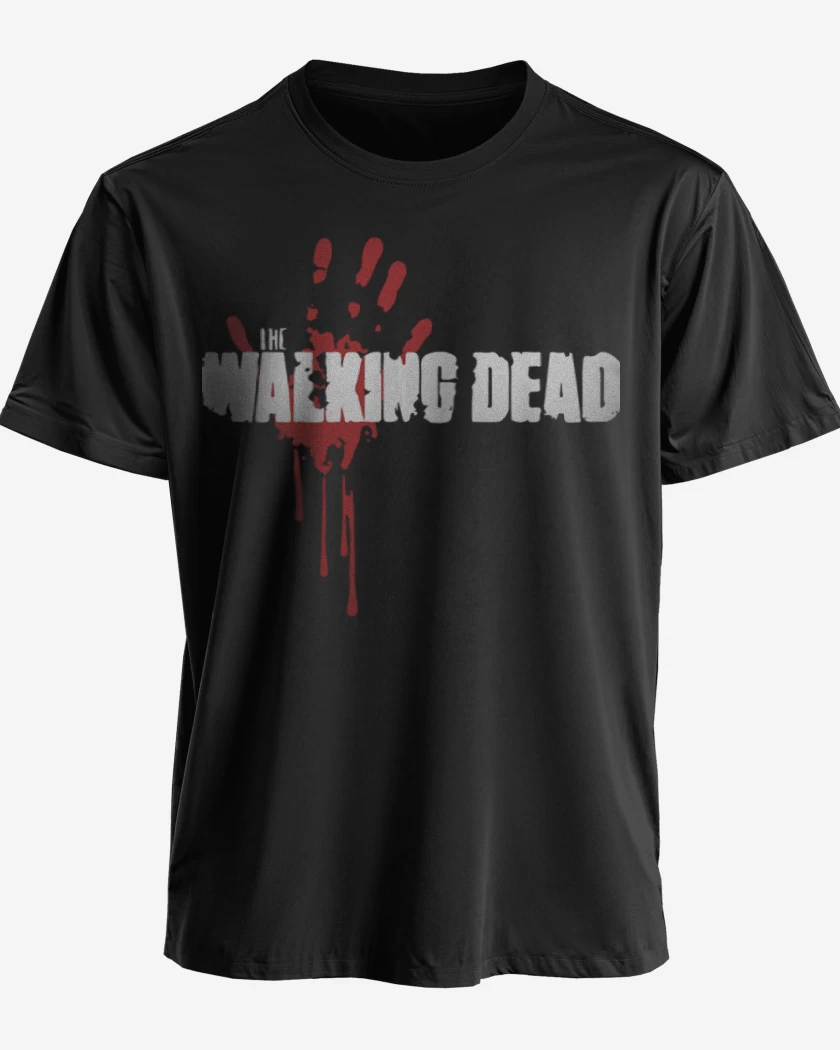 Polera Negro de TWD 4