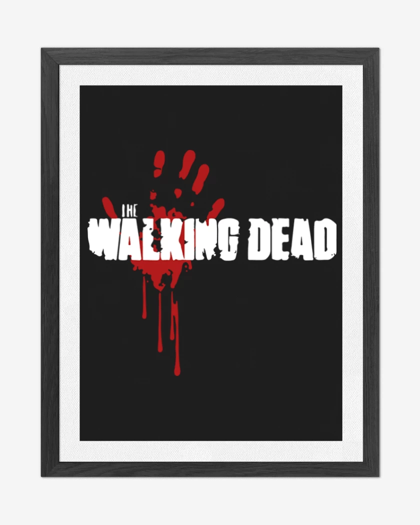 Cuadro decorativo Negro de TWD 4