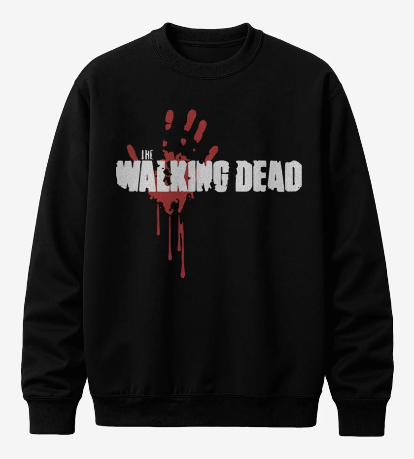 Poleron polo Negro de TWD 4