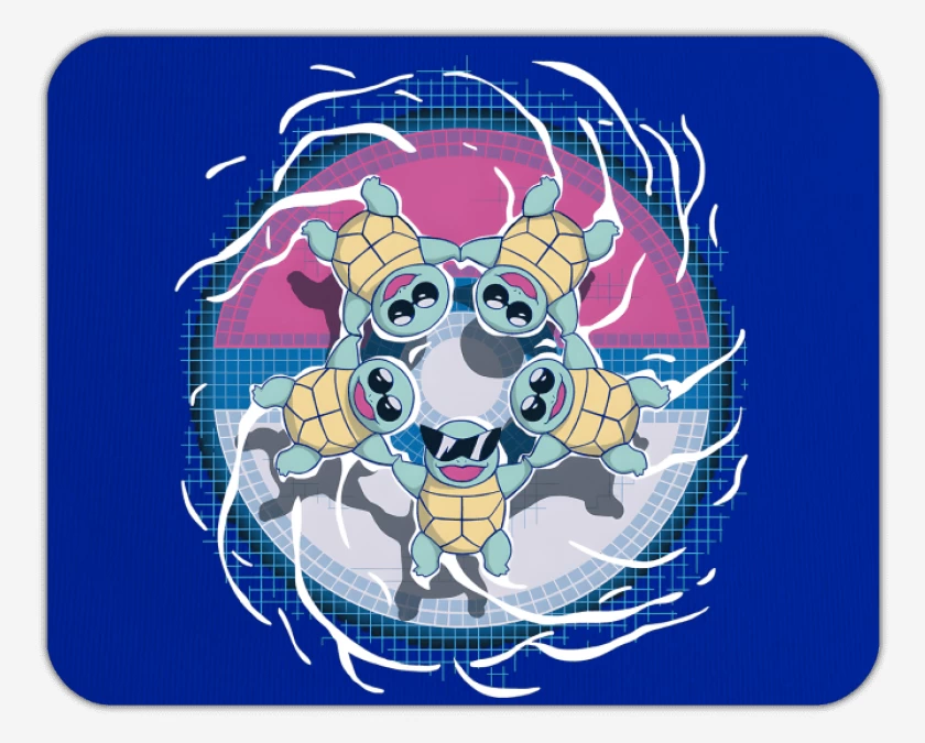 Mousepad Squirtle Squad