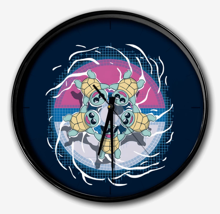 Reloj Azul Marino de Squirtle Squad