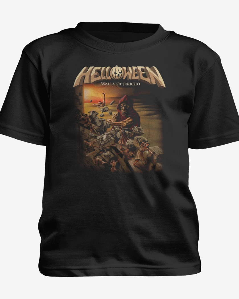 Polera de niño Negro de Walls of Jericho