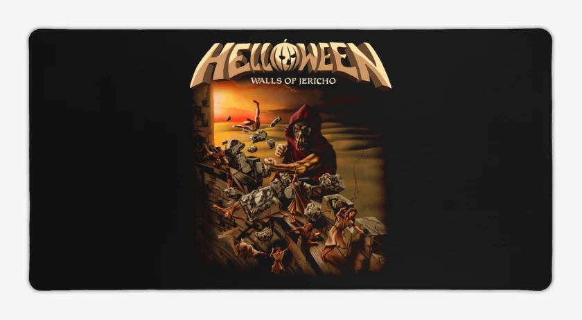 Mouse pad Gamer Negro de Walls of Jericho
