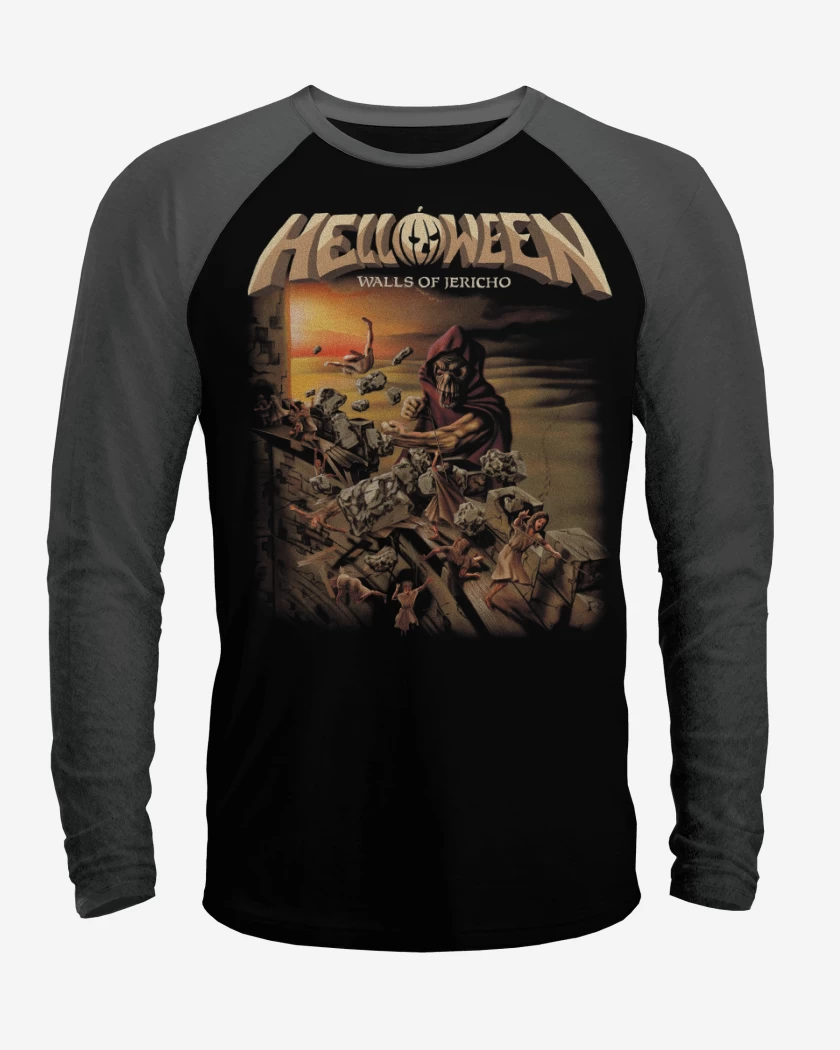 Polera Raglan Walls of Jericho